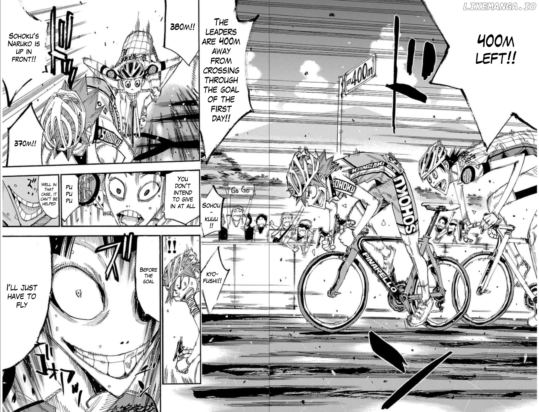 Yowamushi Pedal Chapter 346 - page 13
