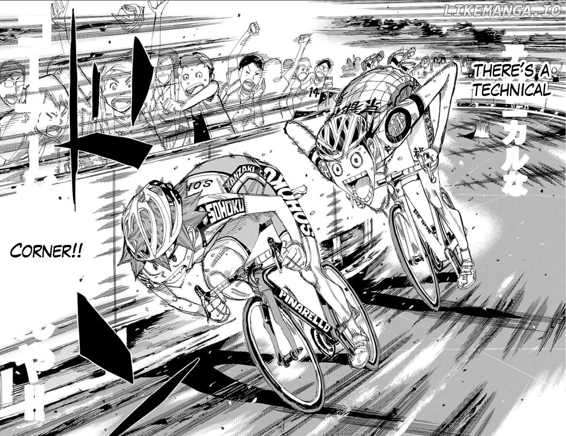 Yowamushi Pedal Chapter 346 - page 22