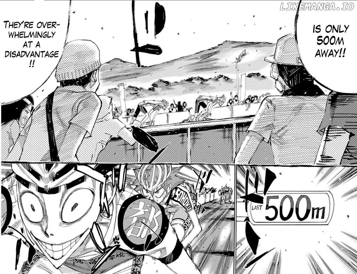 Yowamushi Pedal Chapter 346 - page 6