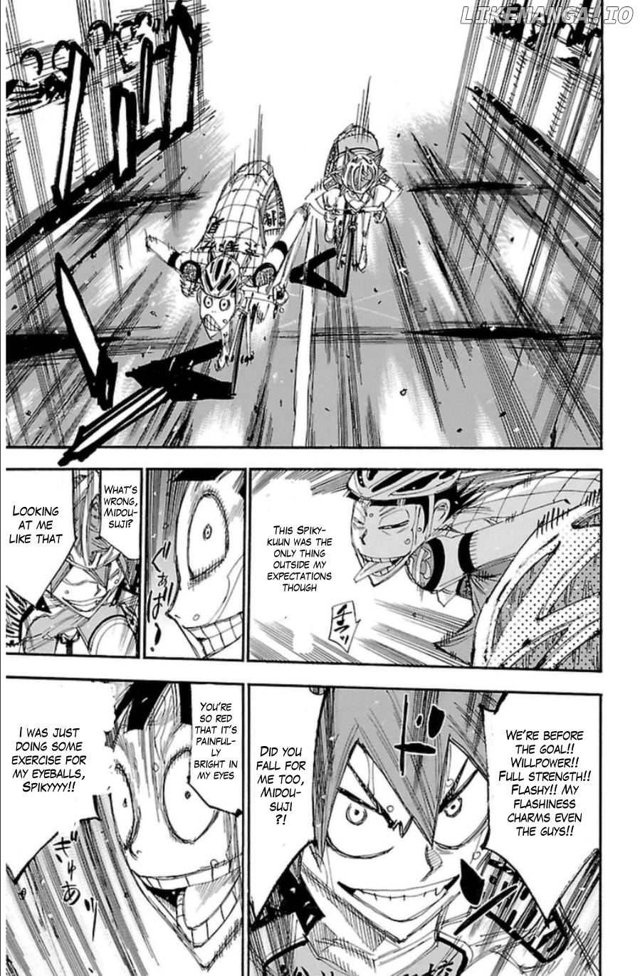 Yowamushi Pedal Chapter 346 - page 8