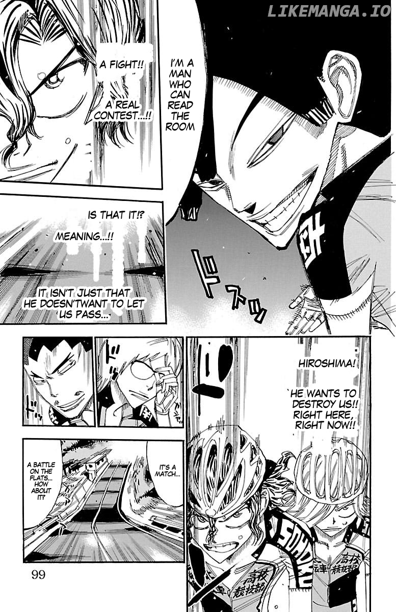 Yowamushi Pedal Chapter 438 - page 14