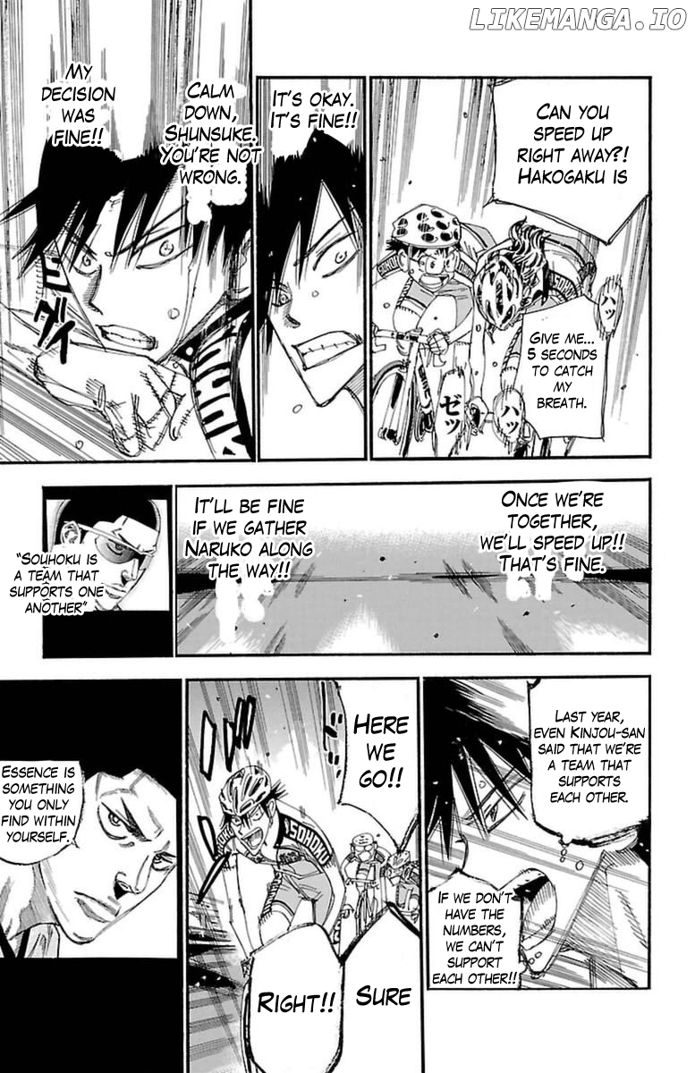 Yowamushi Pedal Chapter 372 - page 11