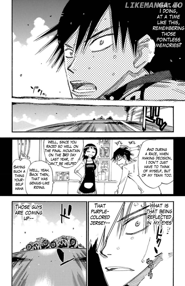 Yowamushi Pedal Chapter 372 - page 16