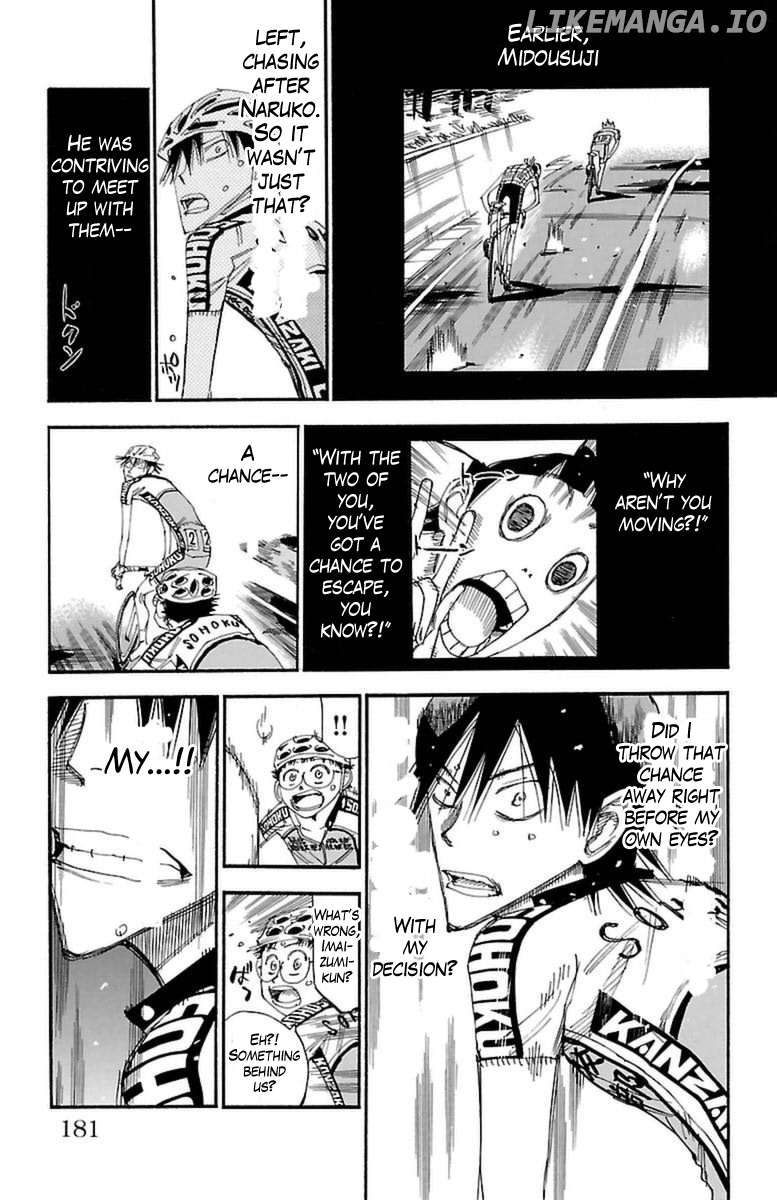 Yowamushi Pedal Chapter 372 - page 17