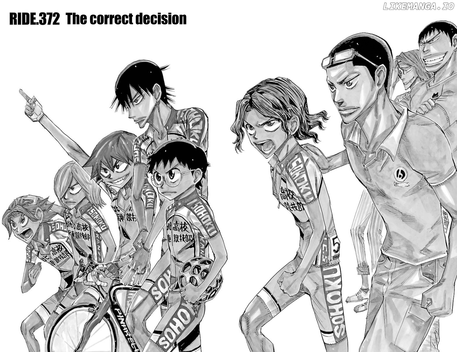 Yowamushi Pedal Chapter 372 - page 2