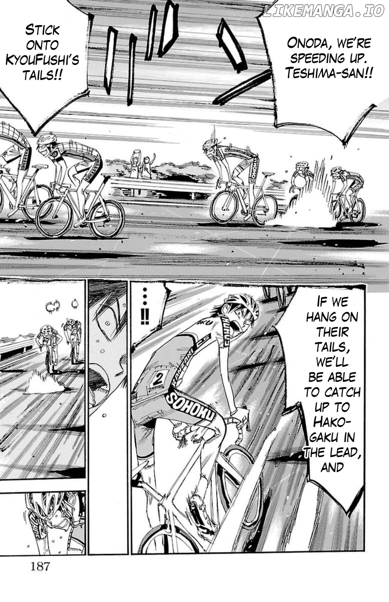 Yowamushi Pedal Chapter 372 - page 21