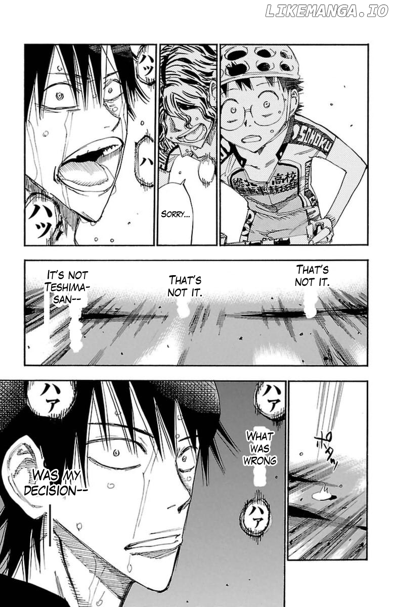 Yowamushi Pedal Chapter 372 - page 23