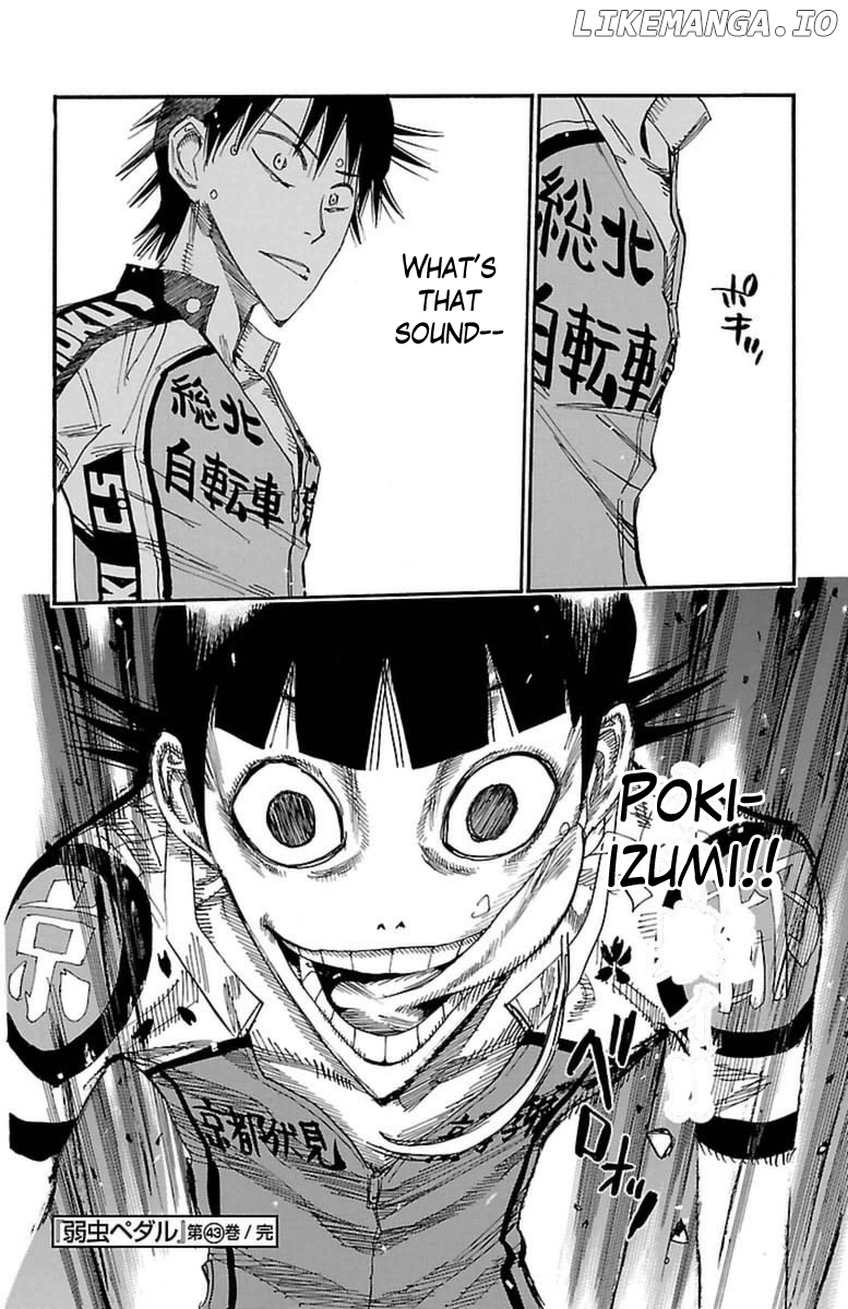 Yowamushi Pedal Chapter 372 - page 24