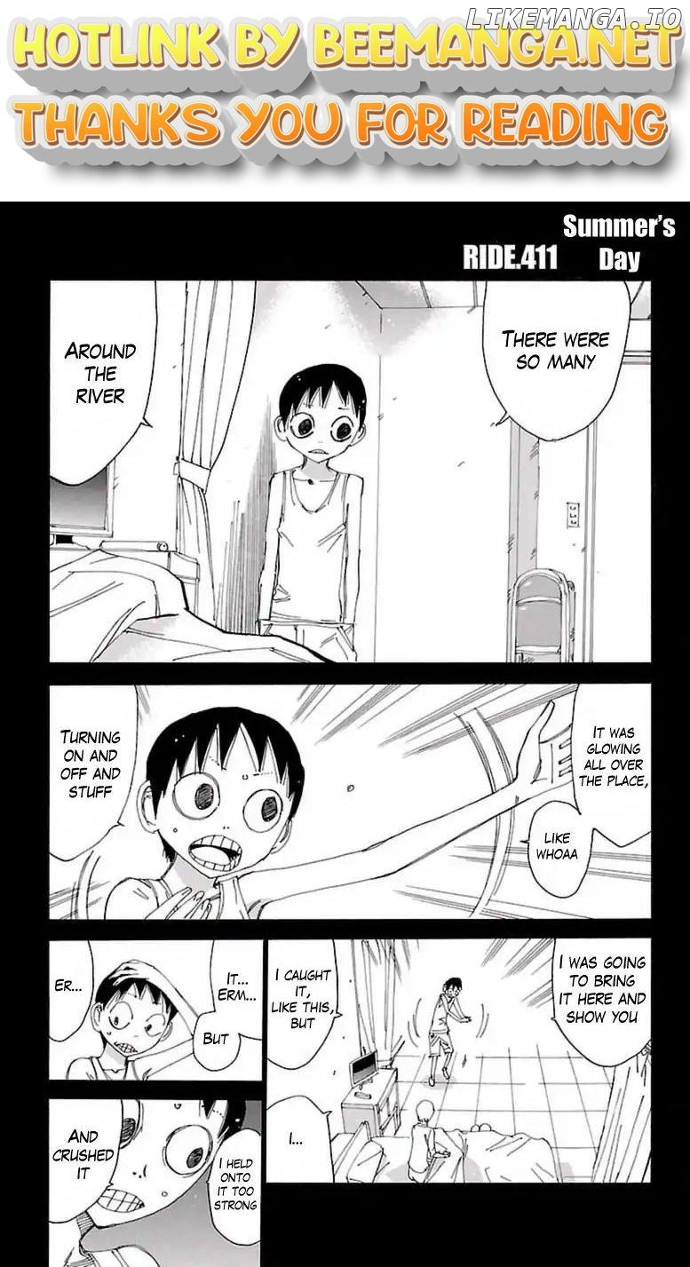 Yowamushi Pedal Chapter 411 - page 1