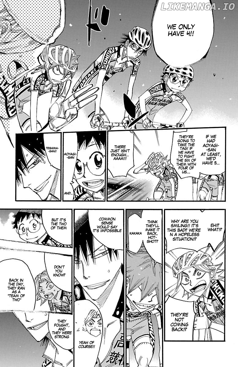 Yowamushi Pedal Chapter 437 - page 14
