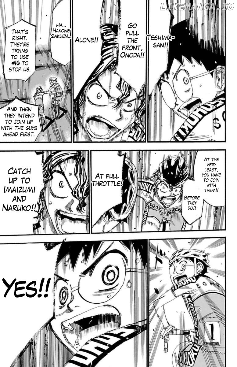 Yowamushi Pedal Chapter 366 - page 13