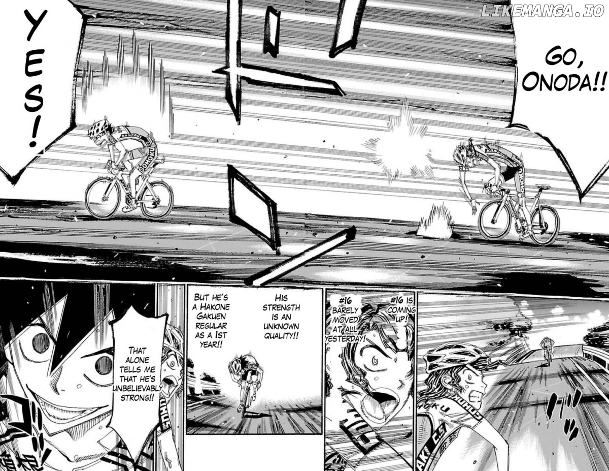 Yowamushi Pedal Chapter 366 - page 14