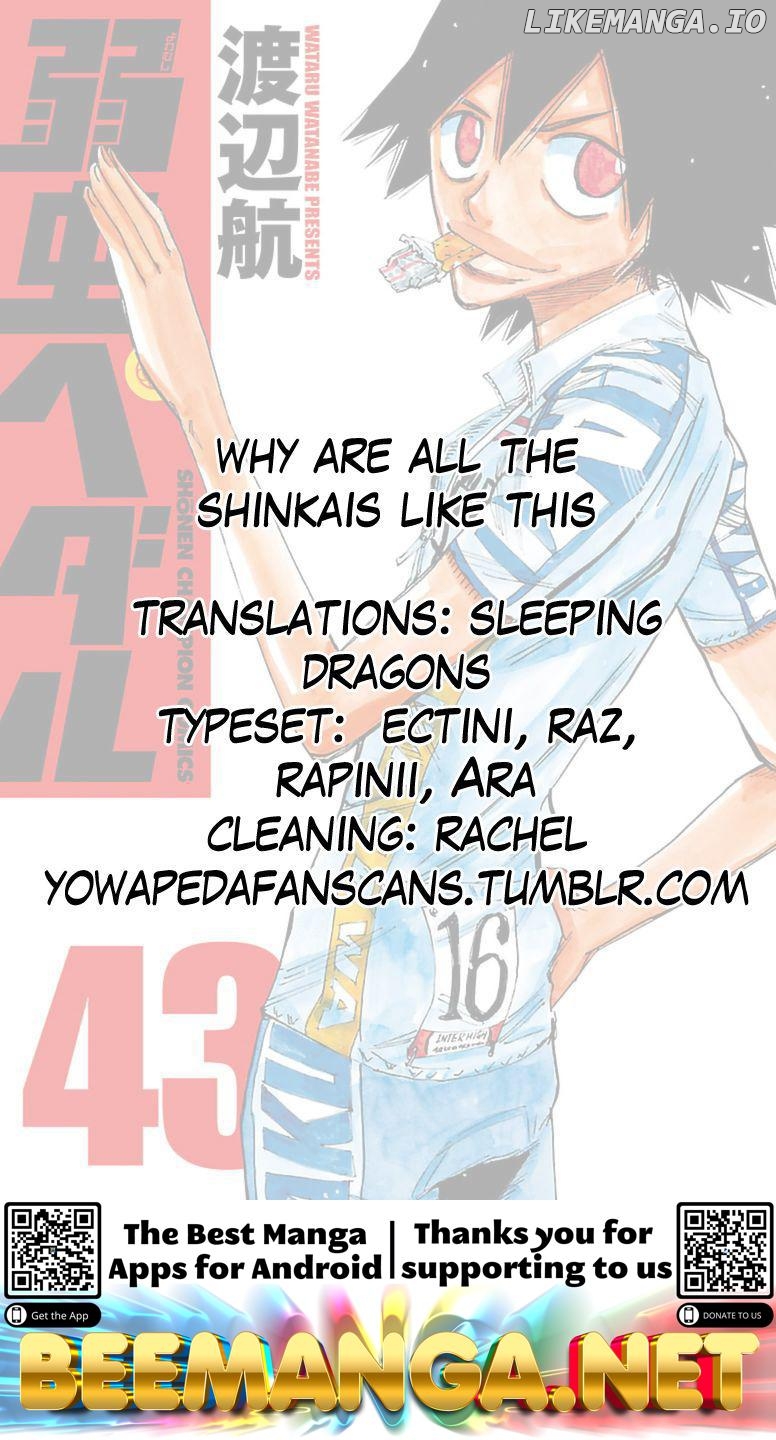 Yowamushi Pedal Chapter 366 - page 25