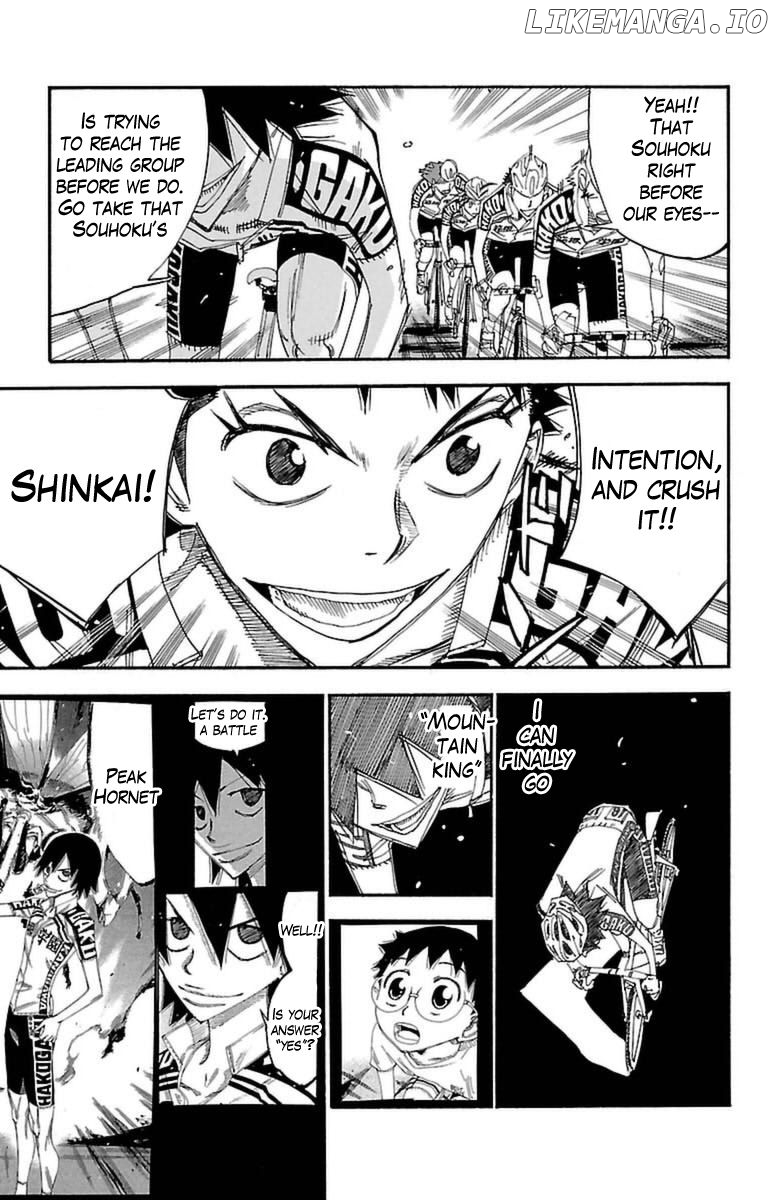 Yowamushi Pedal Chapter 366 - page 8