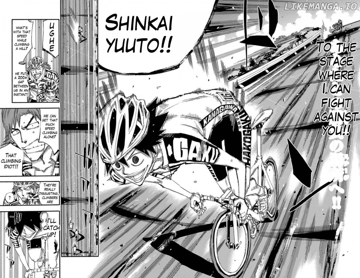 Yowamushi Pedal Chapter 366 - page 9