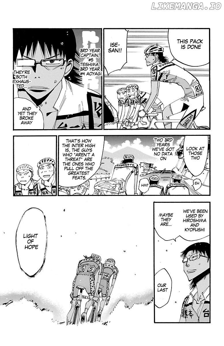 Yowamushi Pedal Chapter 436 - page 12