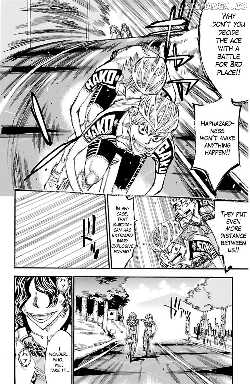Yowamushi Pedal Chapter 337 - page 12