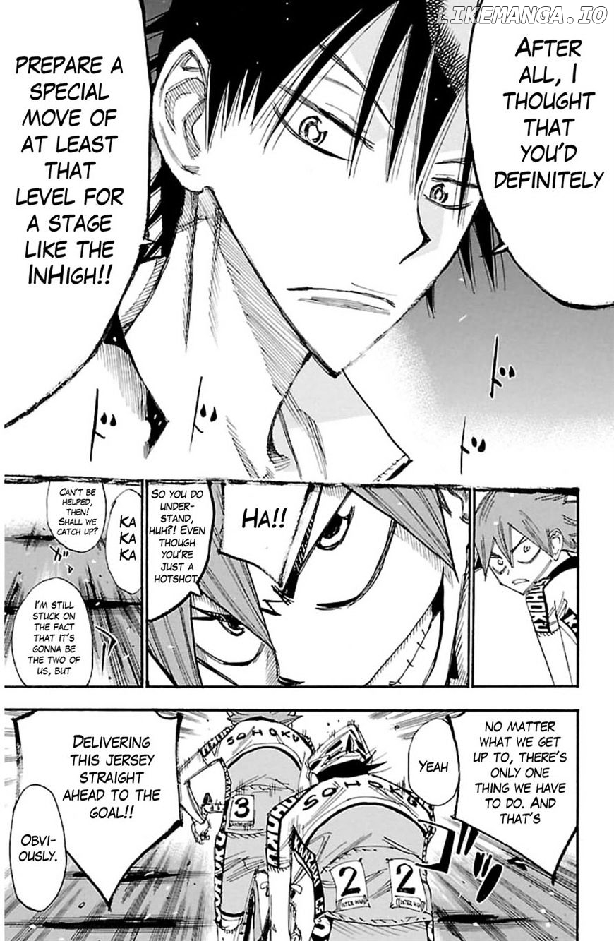 Yowamushi Pedal Chapter 337 - page 17