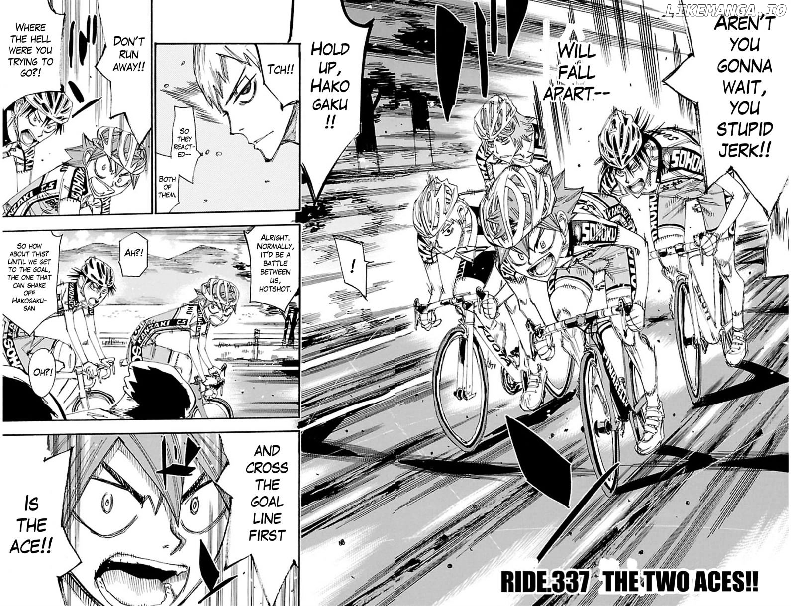 Yowamushi Pedal Chapter 337 - page 4