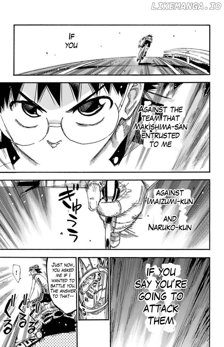 Yowamushi Pedal Chapter 367 - page 13