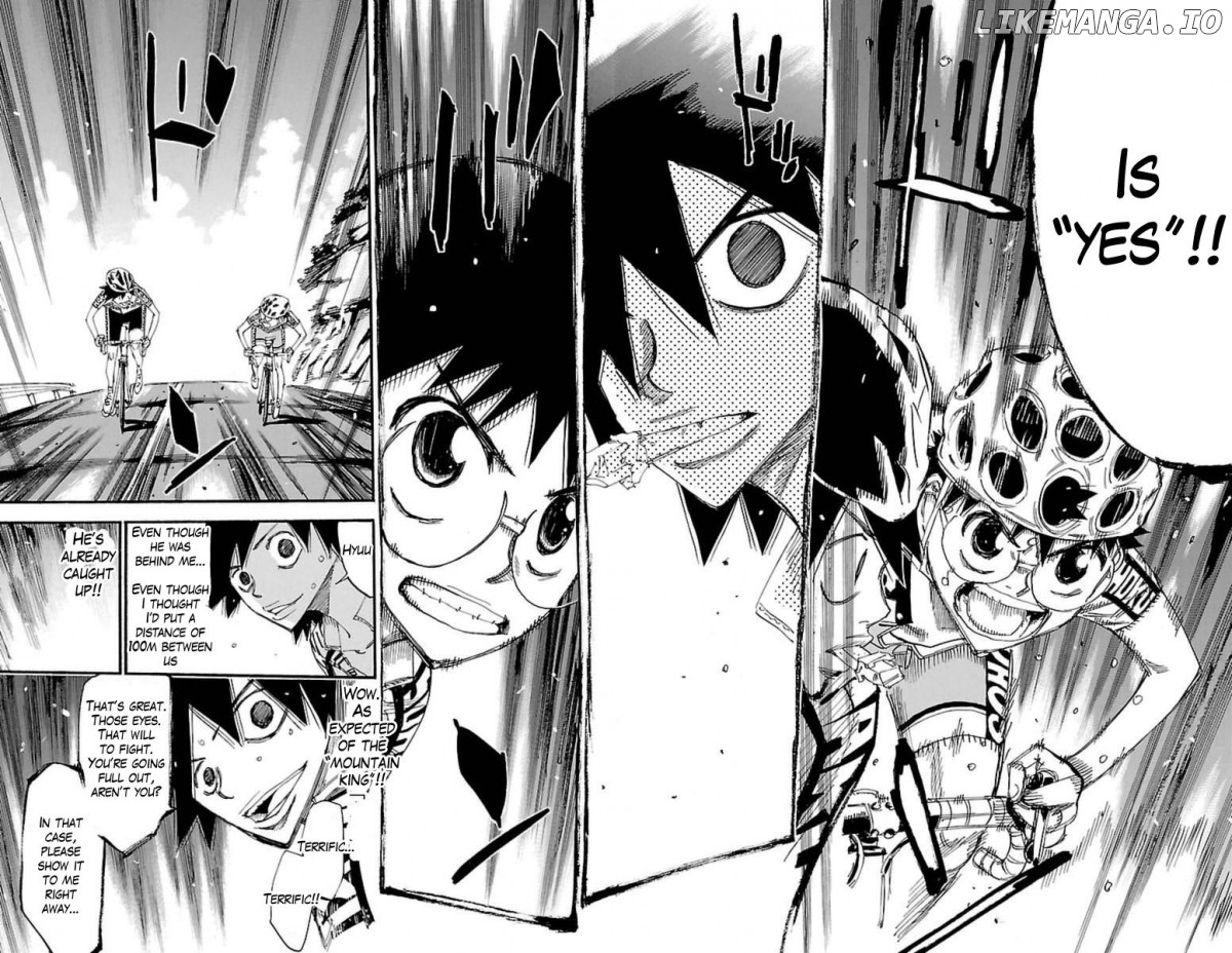 Yowamushi Pedal Chapter 367 - page 14