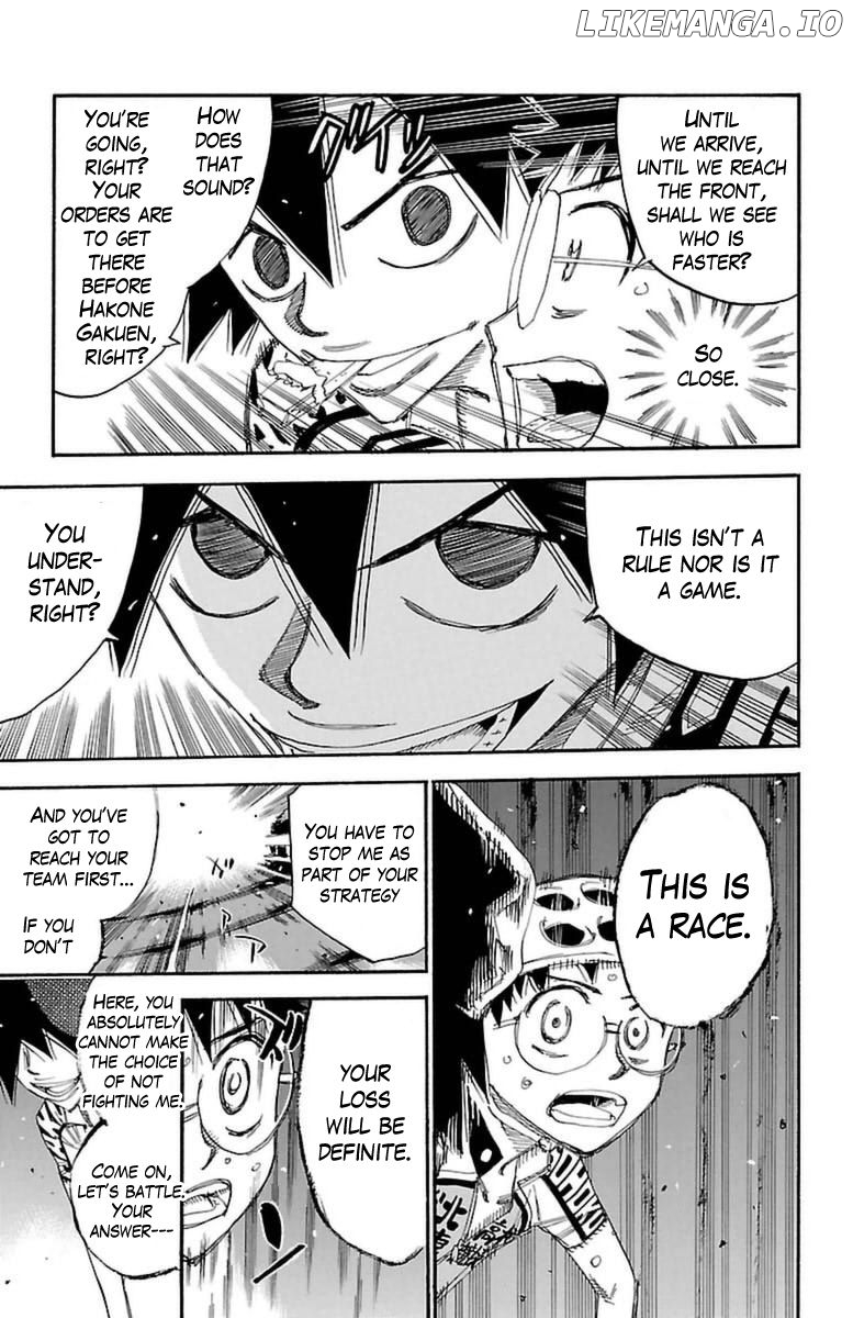 Yowamushi Pedal Chapter 367 - page 4