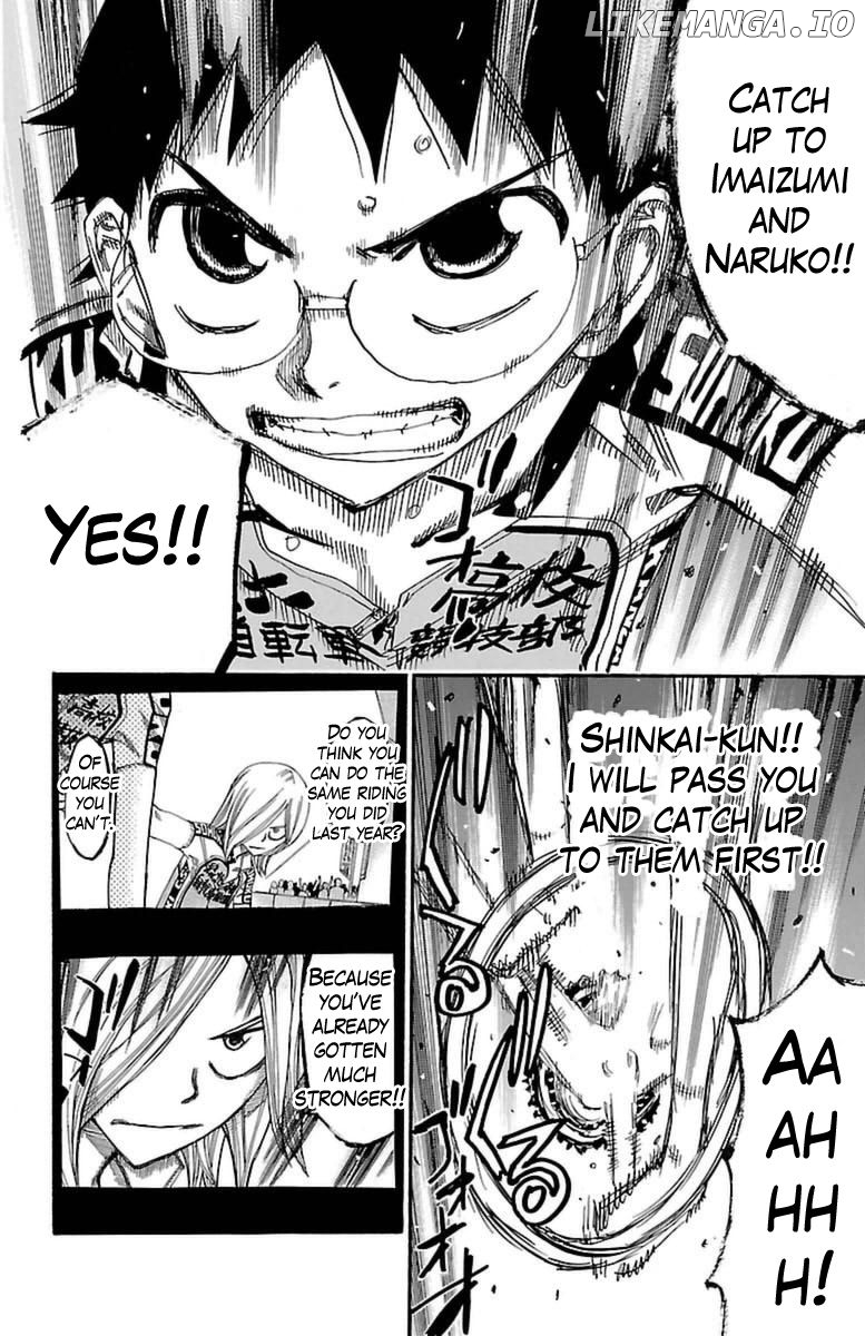 Yowamushi Pedal Chapter 367 - page 8