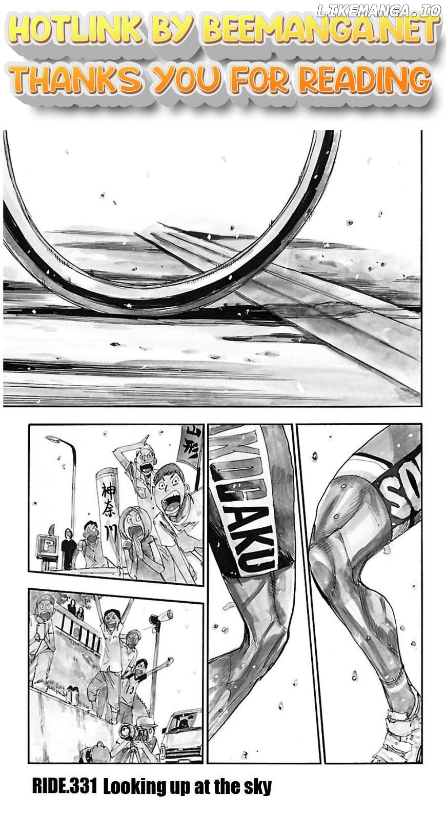 Yowamushi Pedal Chapter 331 - page 1