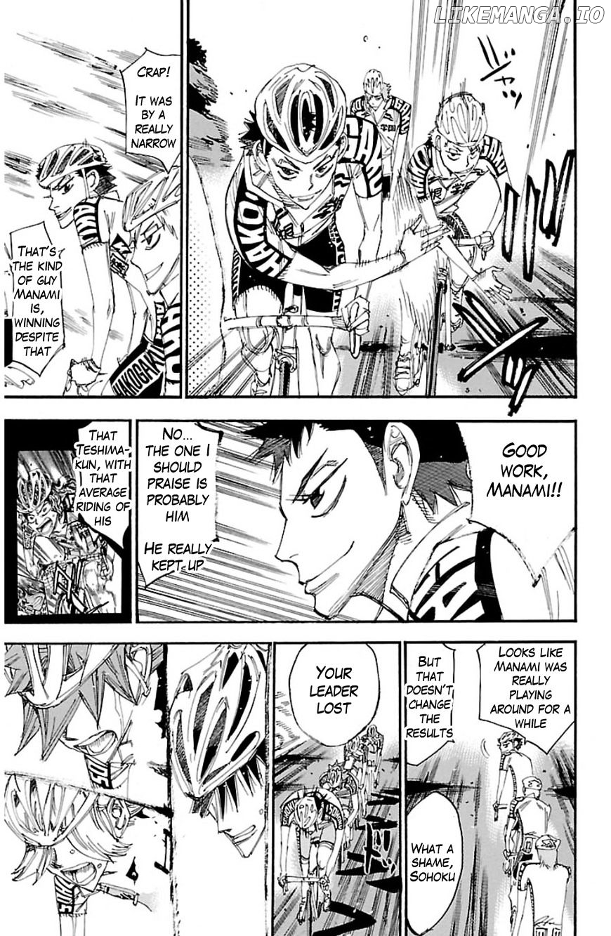 Yowamushi Pedal Chapter 331 - page 16