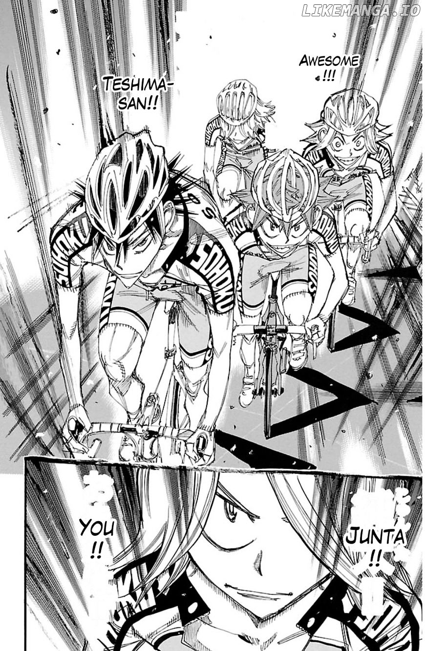 Yowamushi Pedal Chapter 331 - page 17
