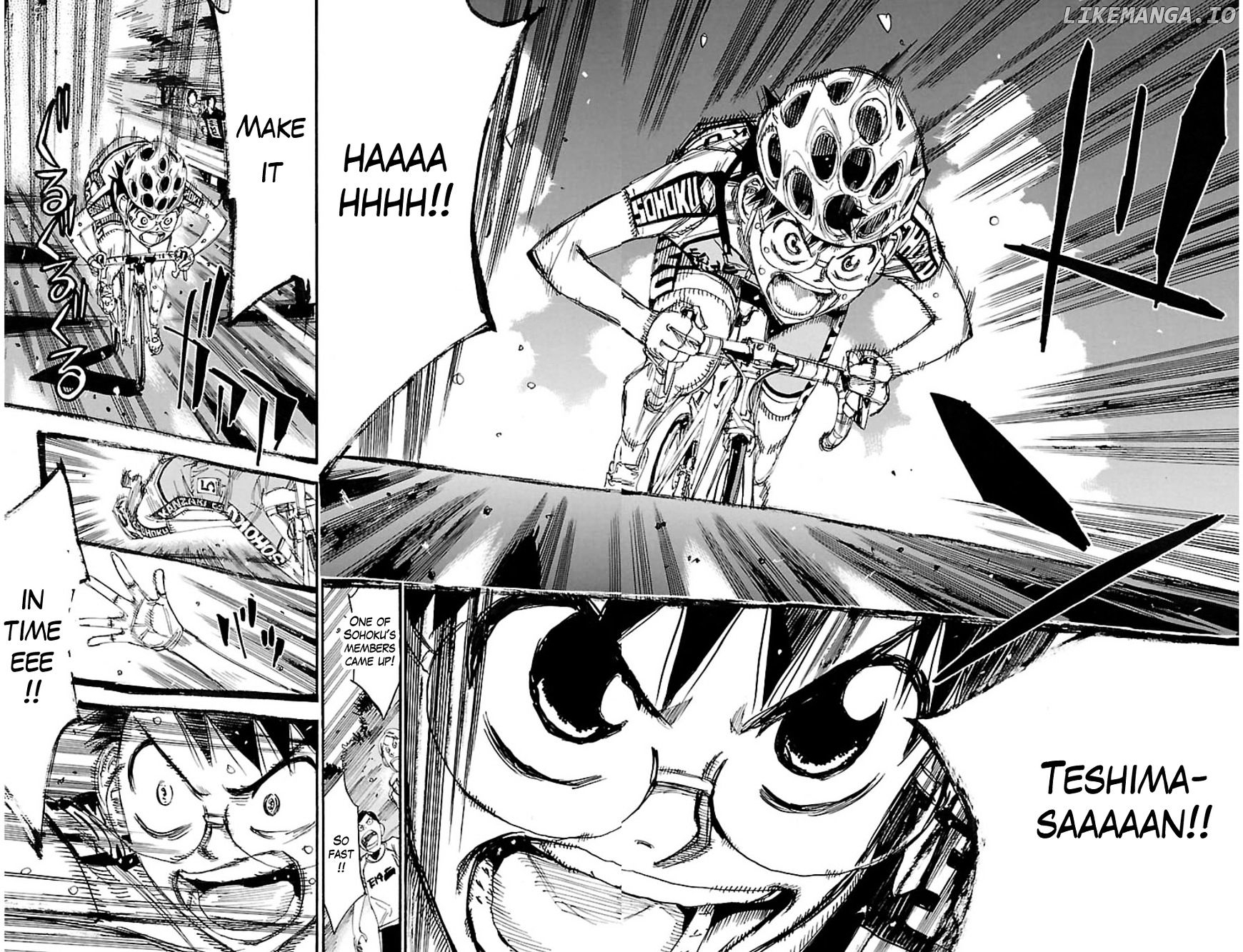 Yowamushi Pedal Chapter 331 - page 21
