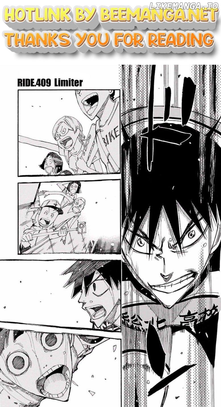 Yowamushi Pedal Chapter 409 - page 1