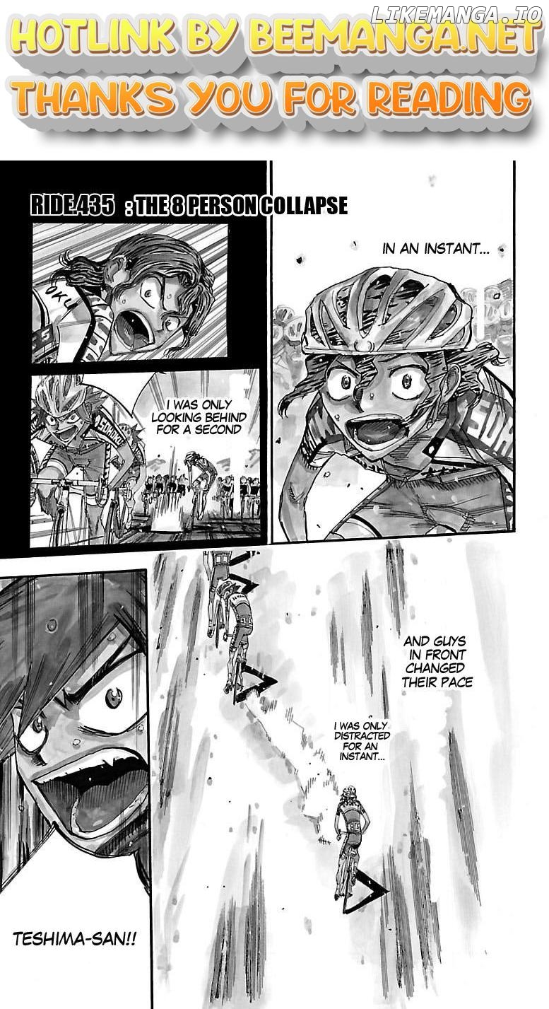 Yowamushi Pedal Chapter 435 - page 1