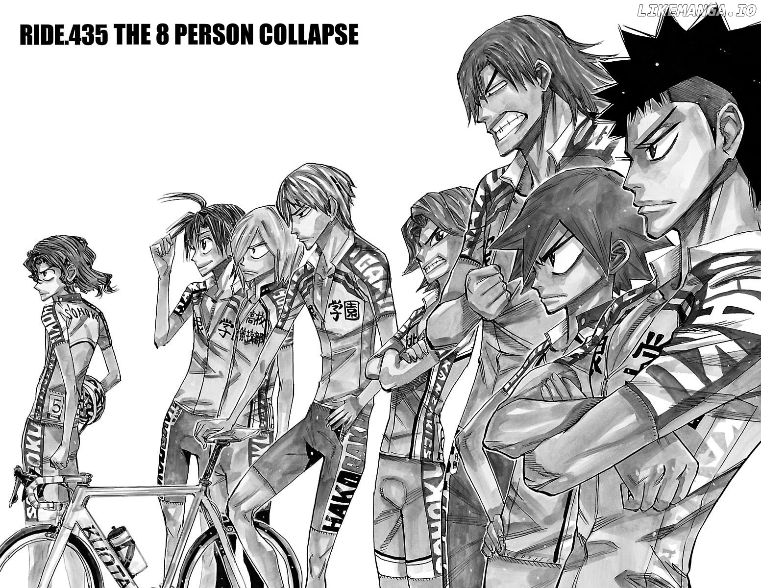 Yowamushi Pedal Chapter 435 - page 2