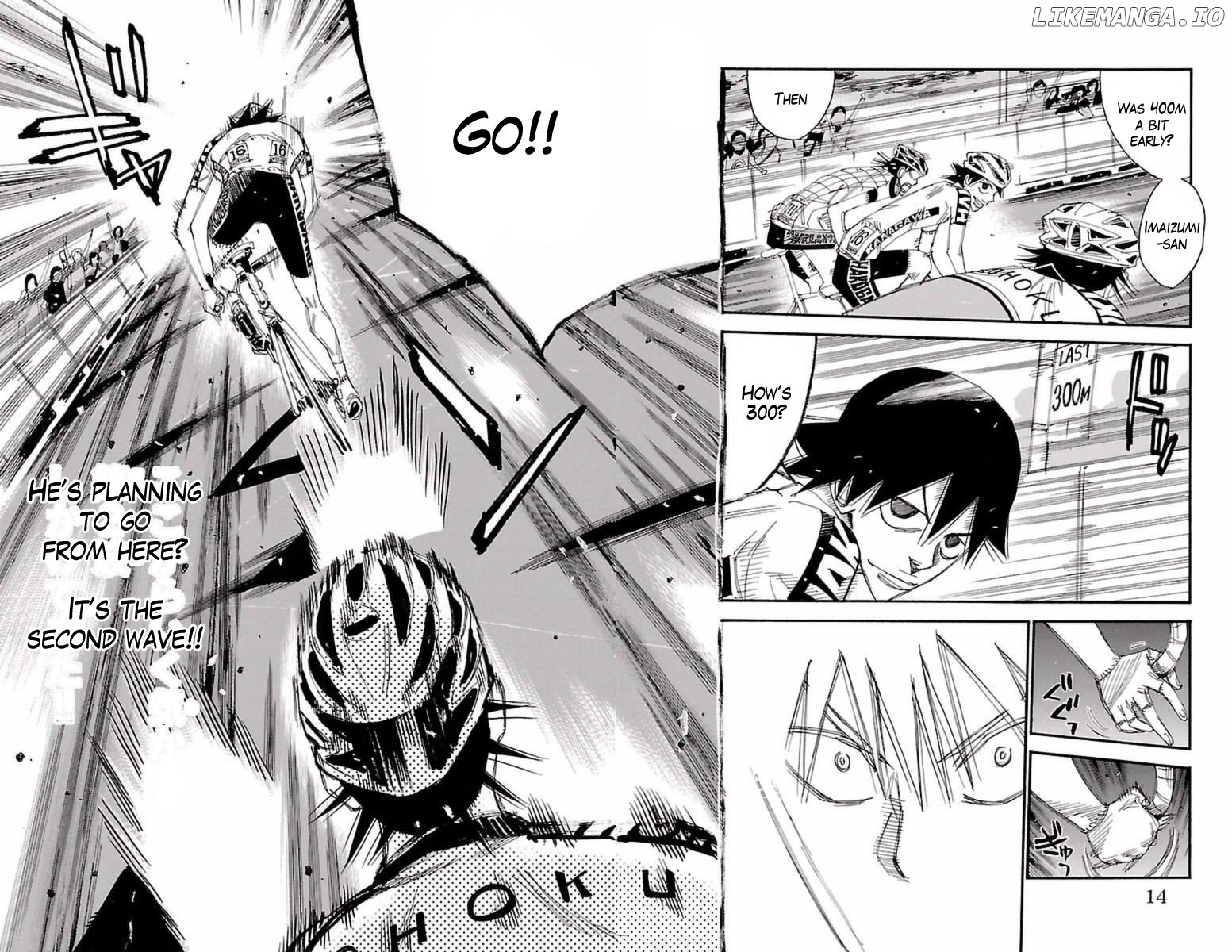Yowamushi Pedal Chapter 408 - page 10