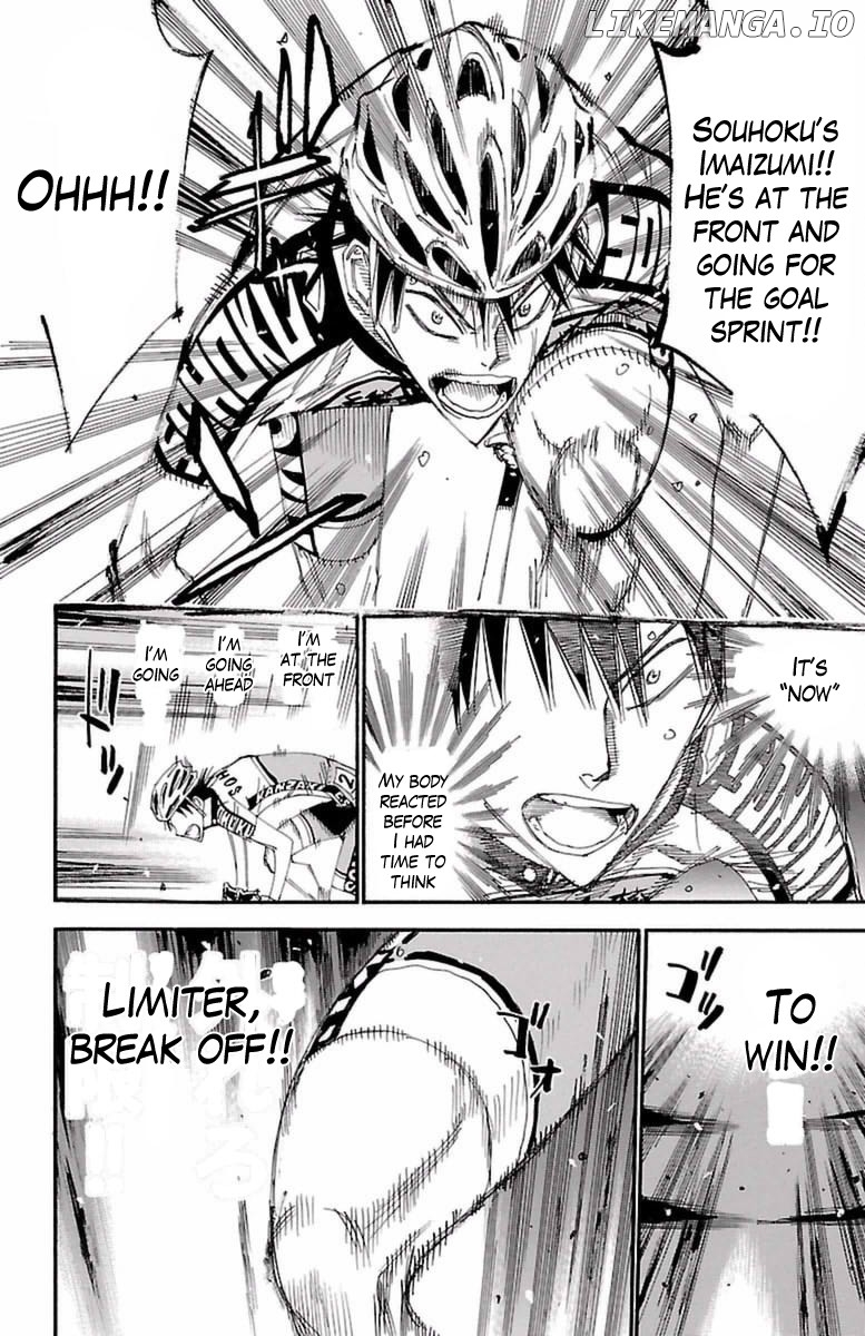 Yowamushi Pedal Chapter 408 - page 17