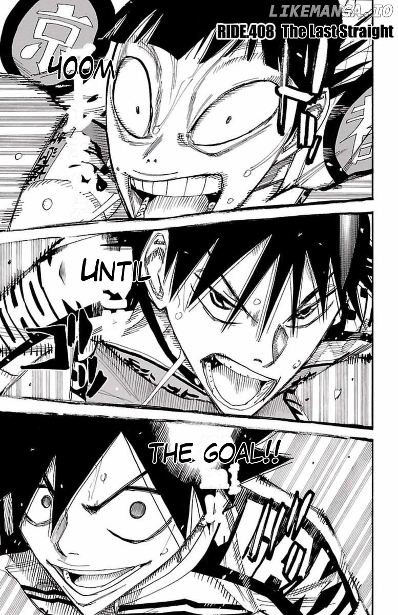 Yowamushi Pedal Chapter 408 - page 2