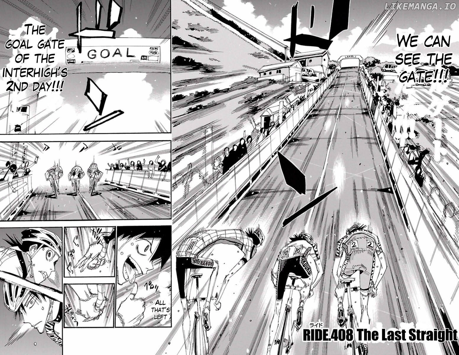 Yowamushi Pedal Chapter 408 - page 3
