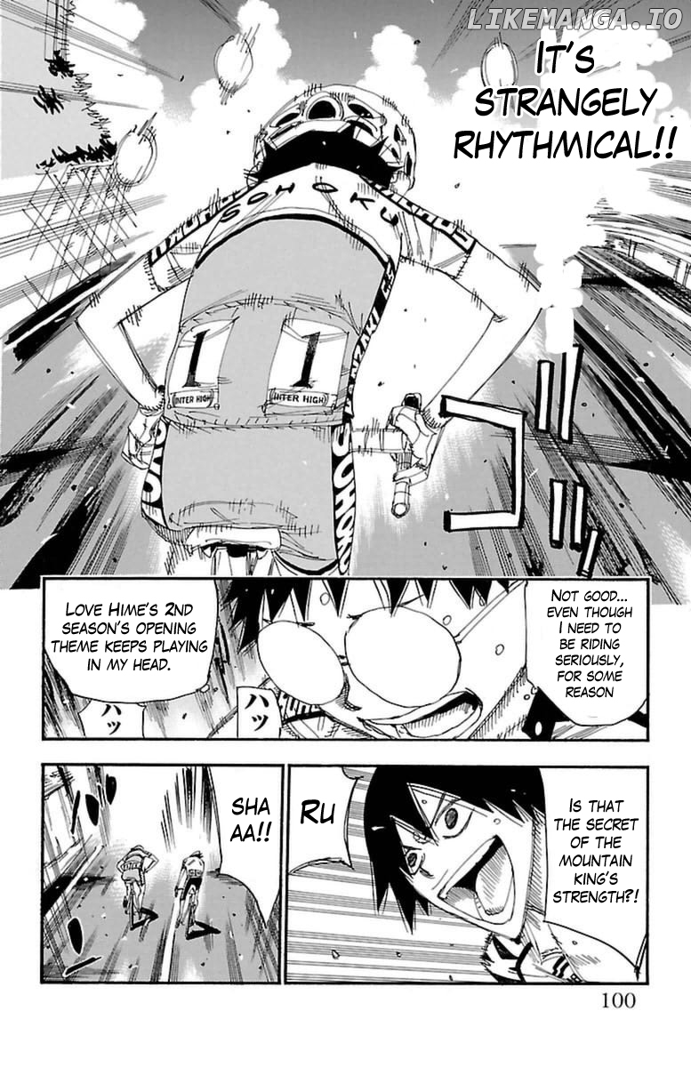 Yowamushi Pedal Chapter 368 - page 14