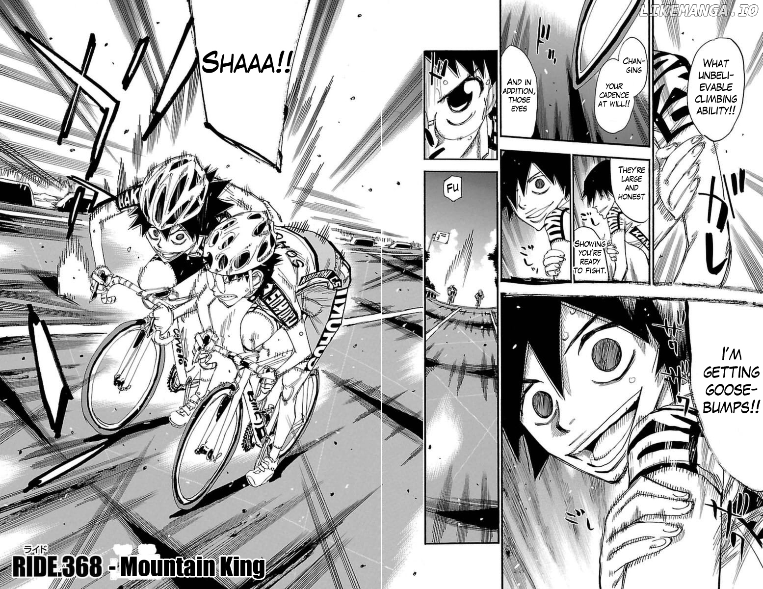 Yowamushi Pedal Chapter 368 - page 2