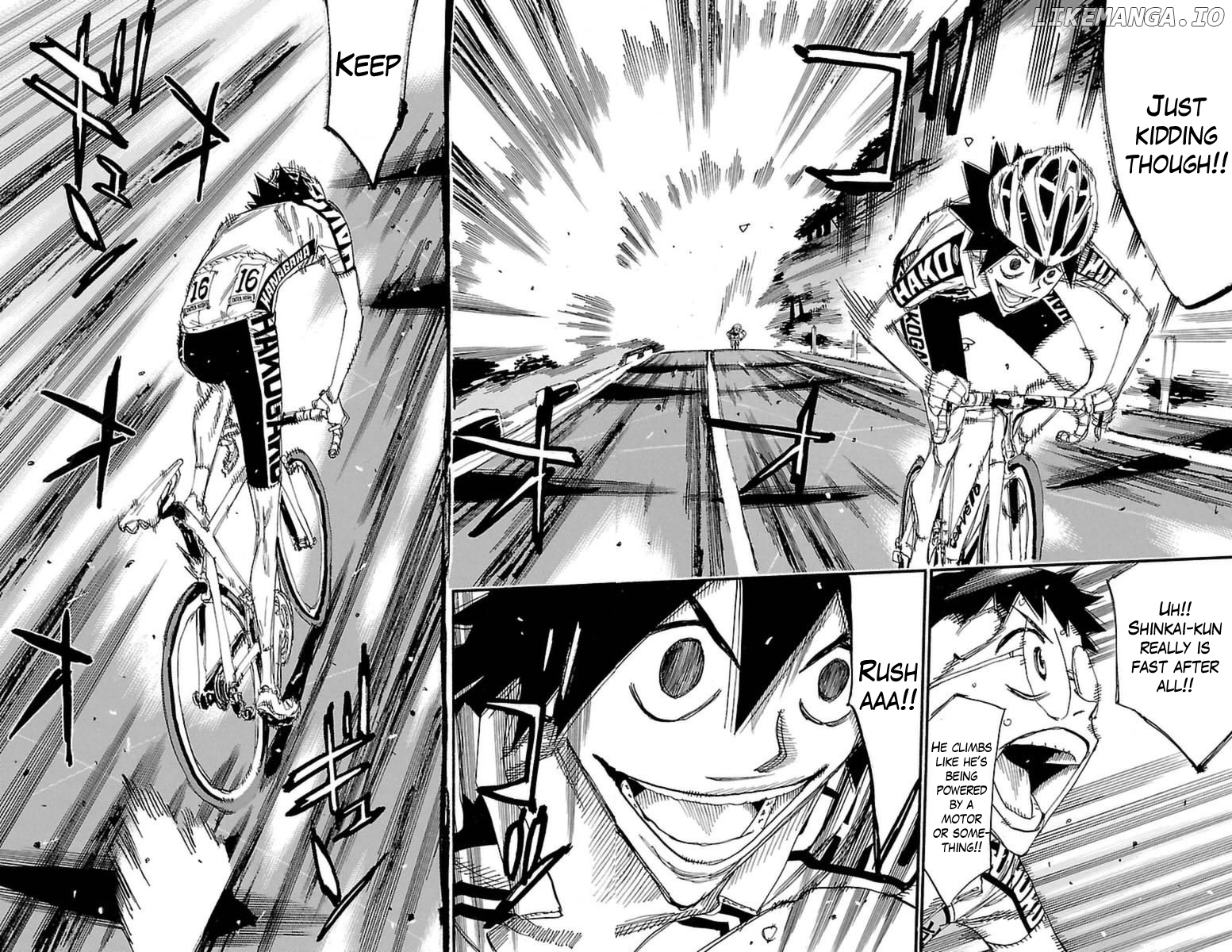 Yowamushi Pedal Chapter 368 - page 7