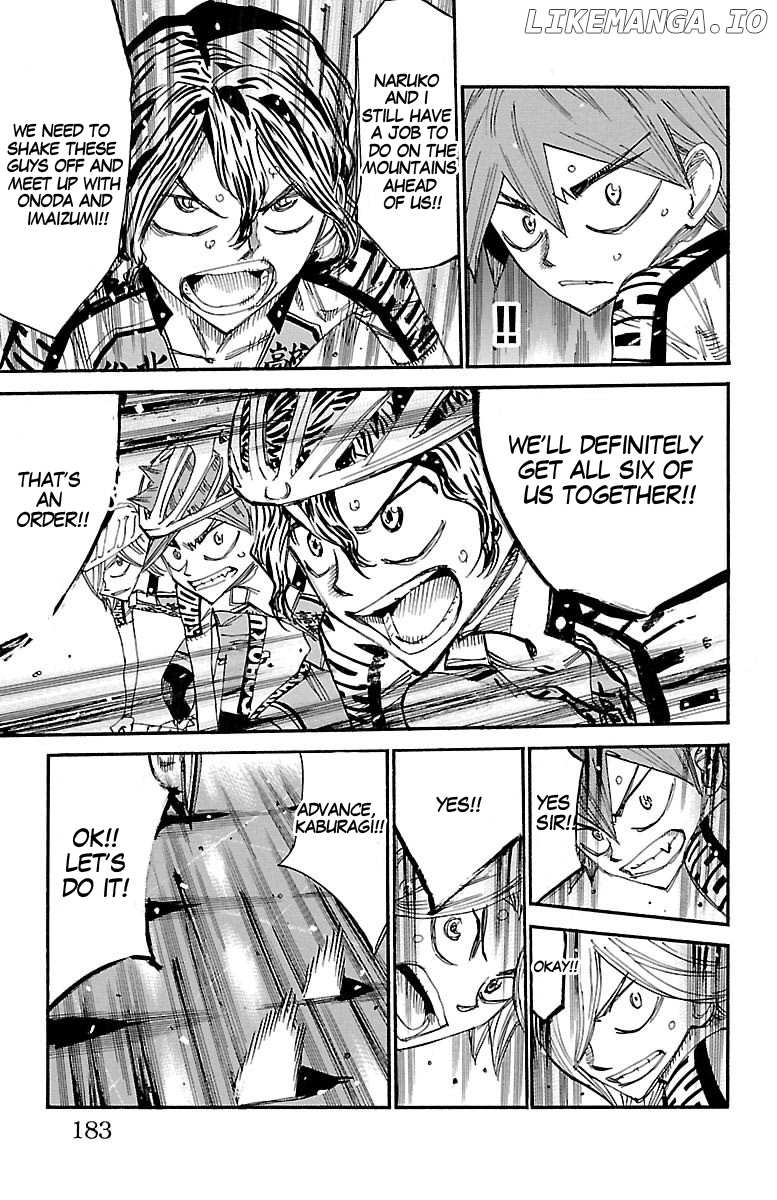 Yowamushi Pedal Chapter 434 - page 11