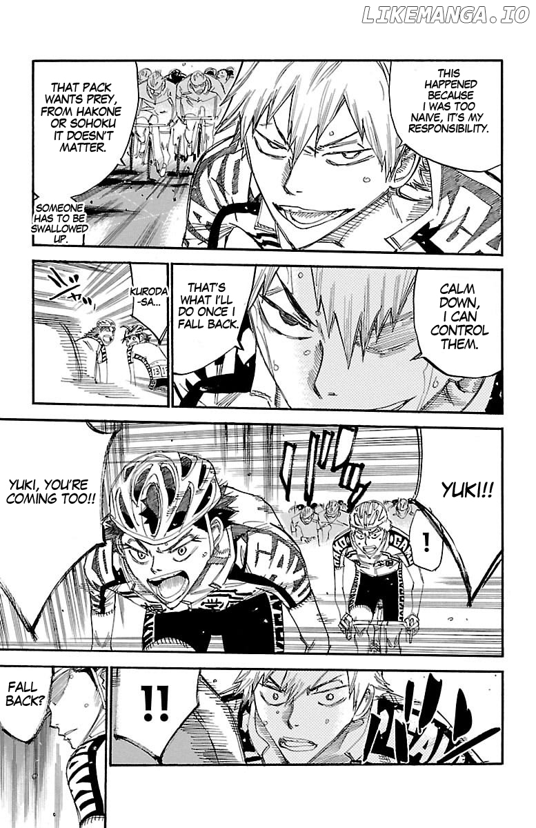 Yowamushi Pedal Chapter 434 - page 13