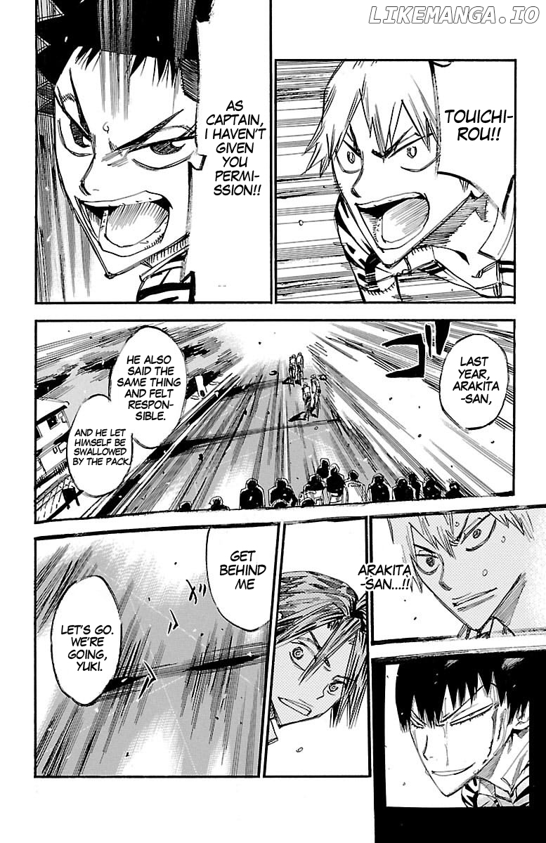 Yowamushi Pedal Chapter 434 - page 14
