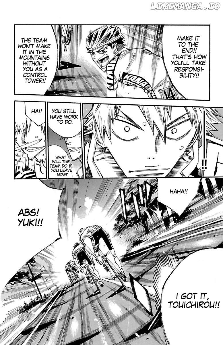 Yowamushi Pedal Chapter 434 - page 16
