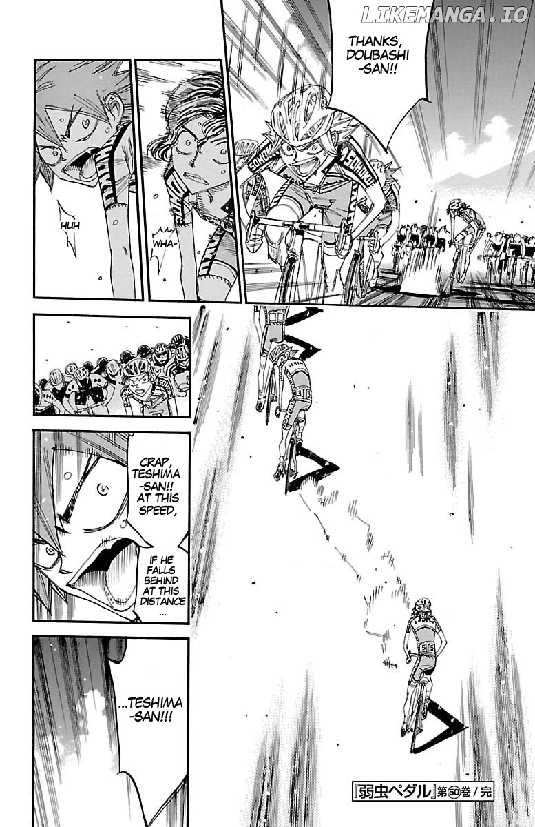 Yowamushi Pedal Chapter 434 - page 18