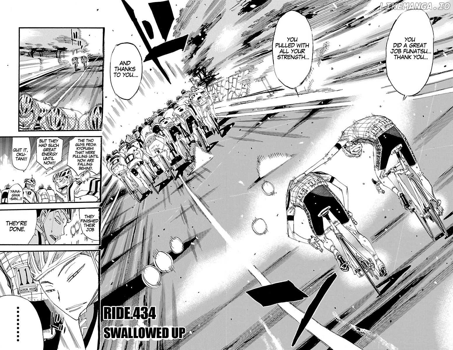 Yowamushi Pedal Chapter 434 - page 4