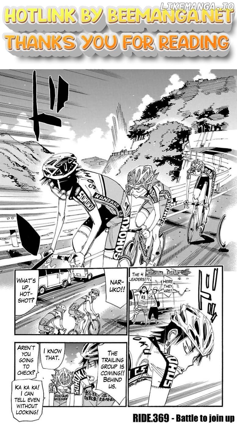 Yowamushi Pedal Chapter 369 - page 1