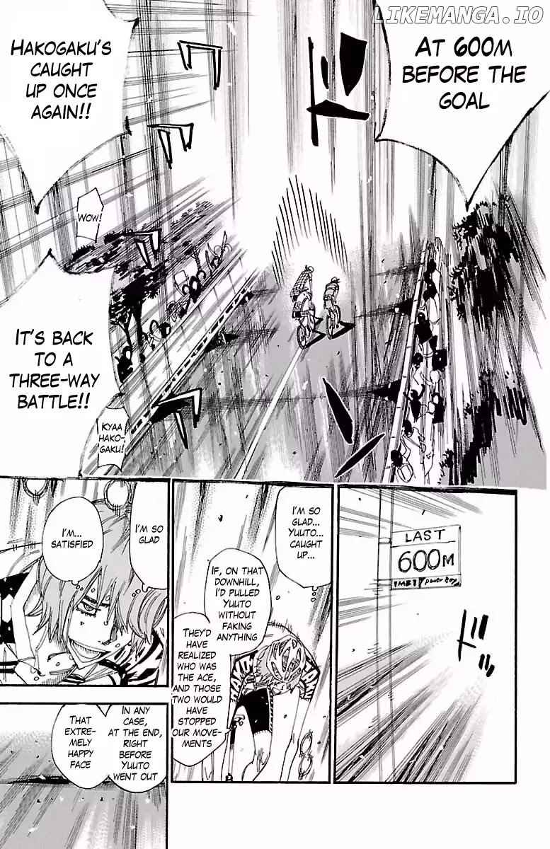 Yowamushi Pedal Chapter 407 - page 10
