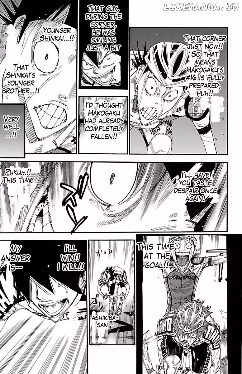Yowamushi Pedal Chapter 407 - page 16